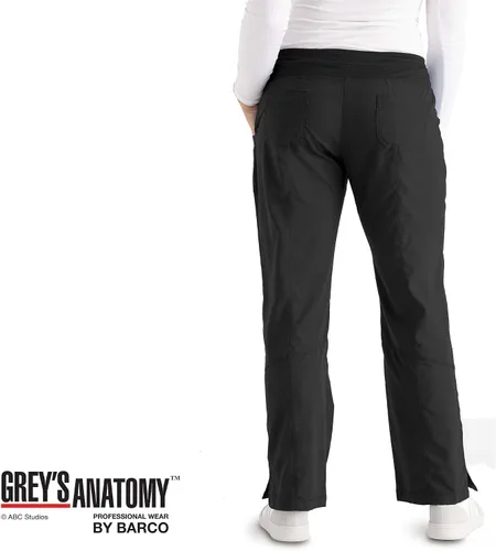 Miniatura 2 de Grey's Anatomy - Pantalón con 4 bolsillos frente plano, para mujer, pantalones sanitarios de profesionales médicos