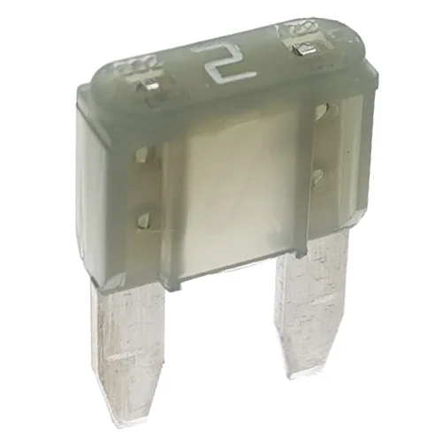 Miniatura 2 de 20 piezas de mini fusible de hoja y 1 extractor de fusibles 2A 32V golpe rápido para fusibles de repuesto para automóvil/RV/camión/motocicleta/barco