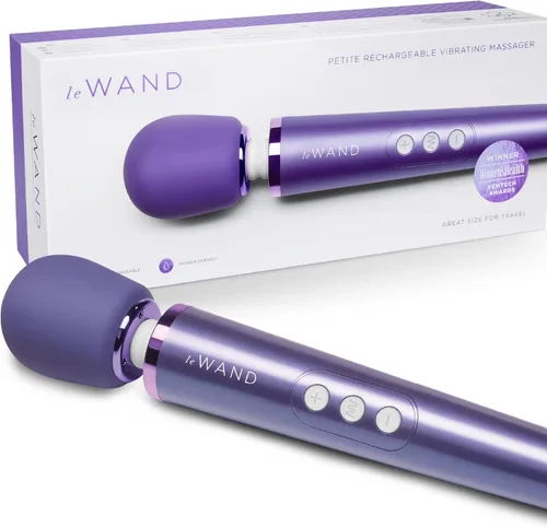 Miniatura 9 de Le Wand - Masajeador personal pequeño para mujeres y hombres - Masajeador de varita vibratoria con 10 velocidades ruidosas y 6 patrones de vibración