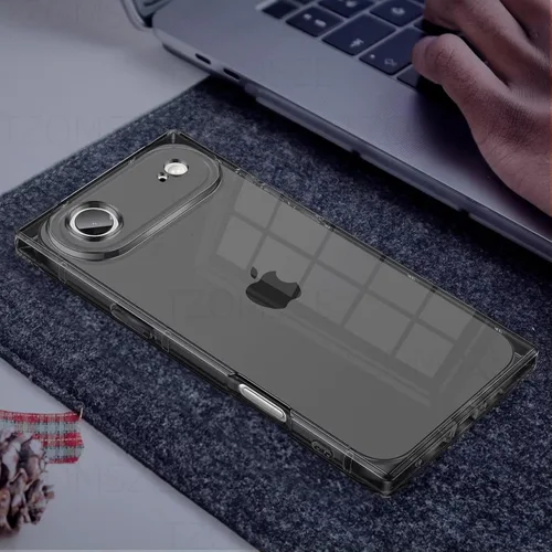 Miniatura 6 de Funda Tzomsze Compatible con iPhone Air Clear Funda, Protección de Cámara, Esquinas Reforzadas TPU Delgada Resistente a Golpes Funda Protectora