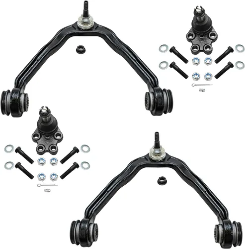 Miniatura 68 de Detroit Axle - Kit de 4 brazos de control delanteros para Ford Mustang 05-10, 2 brazos de control inferiores, 2 puntales 2005 2006 2007 2008 2009