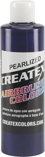 Miniatura 13 de Createx Pintura de colores para aerógrafo, 8 onzas, azul eléctrico iridiscente