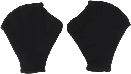 BESPORTBLE Guantes de malla acuática para natación, entrenamiento acuático, resistencia al agua, ajuste acuático de entrenamiento acuático, palas de