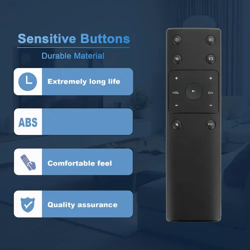 Miniatura 7 de Nuevo XRT132 Reemplazo remoto para VIZIO Smart TV E50-D1 E55-D0 E50x-E1 E50-E3 E55-E1 E55-E2 E60-E3 E43U-D2 E48U-D0 E50U-D2 E55U-D0 E55U-D0 E55U-D0