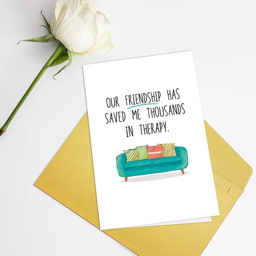 Miniatura 3 de Divertida tarjeta de condolencia para hombres y mujeres, tarjeta de aliento humorístico para él y ella, tarjeta de recuperación pronto, tarjeta