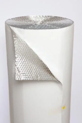 Miniatura 5 de Ant Enterprises NASA TECH - Kit de aislamiento de puerta de garaje con núcleo de espuma blanca reflectante 8L x 7H