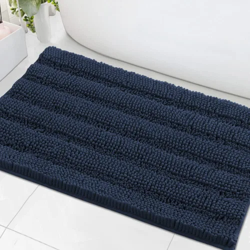 Miniatura 59 de H.VERSAILTEX - Alfombras de baño, juego de 2 piezas, alfombra de contorno para baño, juego de alfombras para inodoro, alfombra antideslizante