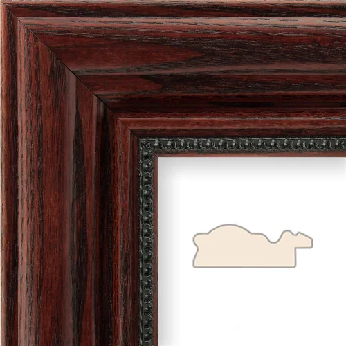 Miniatura 17 de Push Pin Travel Maps Lienzo personalizado Blue Oceans USA con marco gris de madera de granero