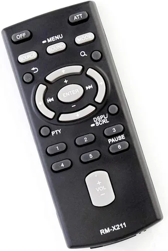 Miniatura 3 de RM-X211 Control remoto de repuesto para estéreo de coche Sony CDX-GS500R CDX-GT40U CDX-GT40UW CDX-GT45U CDX-GT66UPW CDX-GT56UI CXS-GT5616F