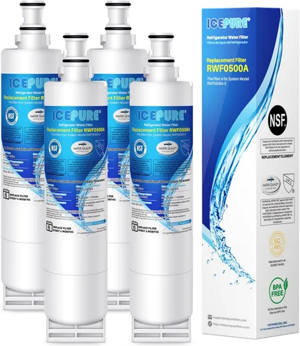 Miniatura 11 de ICEPURE Alkaline 4396508 Filtro de agua para refrigerador de reemplazo para EDR5RXD1, EveryDrop Filtro 5, Whirlpool 4396510, 4392857, 4396547, 9085