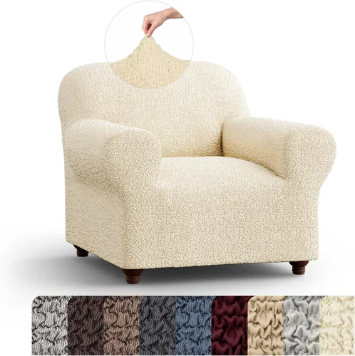 Miniatura 38 de PAULATO BY GA.I.CO. Funda para silla - Funda para sillón - Funda desmontable para sillón - Funda de tela de algodón - 1 pieza, protector de muebles