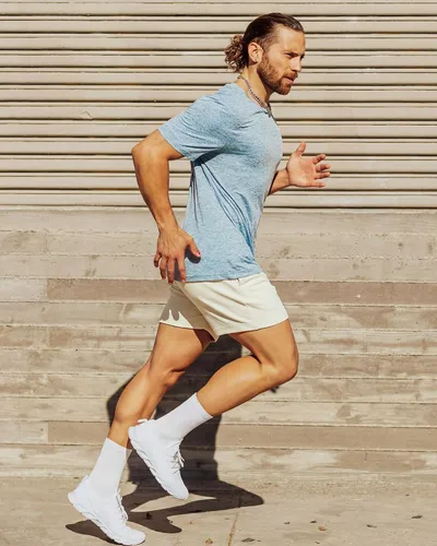 Miniatura 2 de maamgic Pantalones cortos de entrenamiento para hombre de 5 pulgadas, suaves, elásticos, para correr, gimnasio, atléticos, con bolsillos