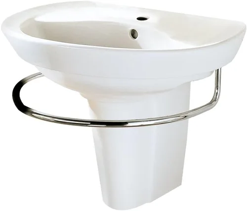 American Standard 0044.000.020 Ravenna - Patas para fregadero semipedestal, color blanco, 13.875 x 8.75 x 13.75 pulgadas
