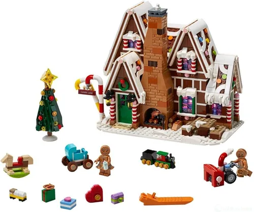 Miniatura 3 de LEGO Creator Expert Casa de Jengibre 10267 - Kit de construcción (1,477 piezas)