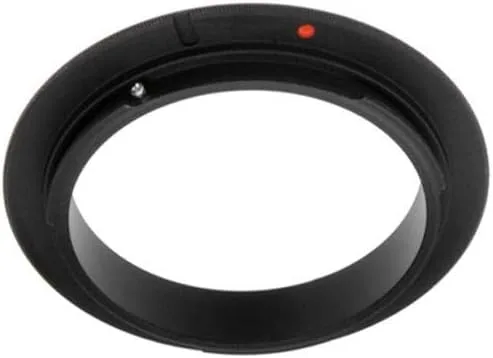 Miniatura 3 de Fotodiox Anillo adaptador inversor macro de 52mm para montar lentes con rosca de filtro de 52mm en cámaras Canon EOS EF/EF-S