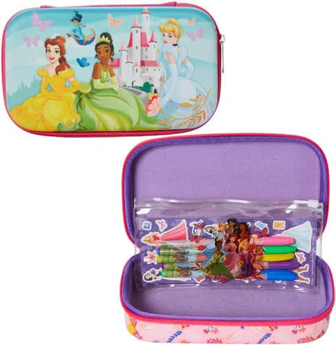 Miniatura 20 de Innovative Designs Set de estuches para lápices LOL Surprise Dolls con pegatinas LOL y bolígrafos de gel para niñas, moldeado con cierre de L.O.L