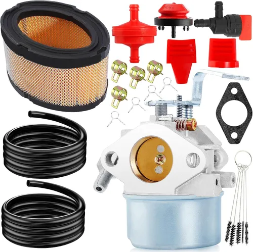 Miniatura 9 de 640152 Carburador compatible con Tecumseh 640152A 640023 640051 640112 640140 HM80 HM90 HM100 LH318XA LH358EA VM80 Cortacésped de nieve 50000 w