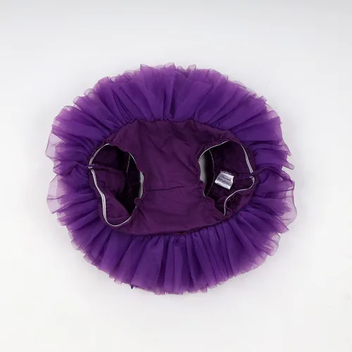 Miniatura 5 de Slowera Falda tutú suave y suave con funda para pañales para niñas