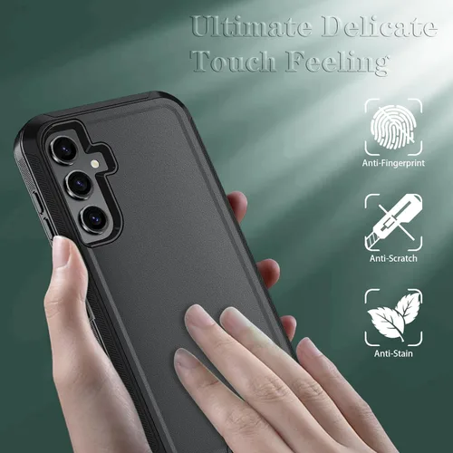 Miniatura 3 de ONOLA Funda para Samsung Galaxy S23 FE con protector de pantalla HD, resistente, a prueba de golpes y caídas, 3 capas, para Galaxy S23 FE de 6.4
