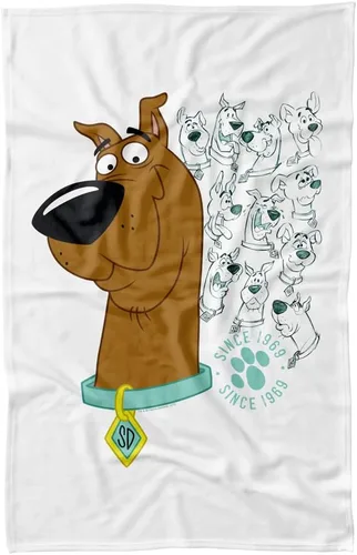 Miniatura 7 de LOGOVISION Scooby Doo Burst - Manta de forro polar de 36 x 58 pulgadas, explosión