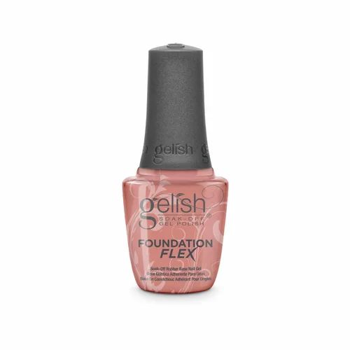 Miniatura 7 de Gelish Foundation Flex – Capa base flexible para uñas, relleno de estrías y protección perfecta, kit de esmalte de uñas de gel de base de goma