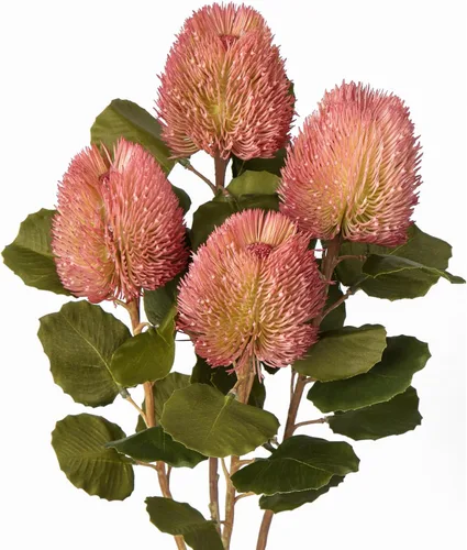 Miniatura 12 de GnFlus 3 piezas de ramas artificiales de algodón falsas para decoración de primavera y otoño en interiores estilo boho, flores artificiales de tallo