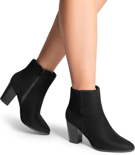 Miniatura 7 de DREAM PAIRS - Botines de tacón ancho con bloque para mujer