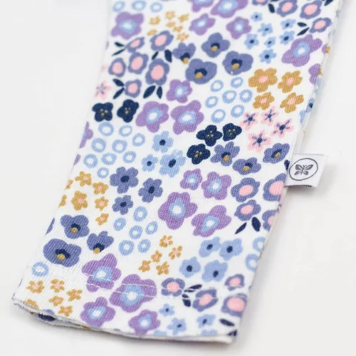 Miniatura 3 de HonestBaby Pantalones harén de algodón orgánico para niñas, paquete múltiple