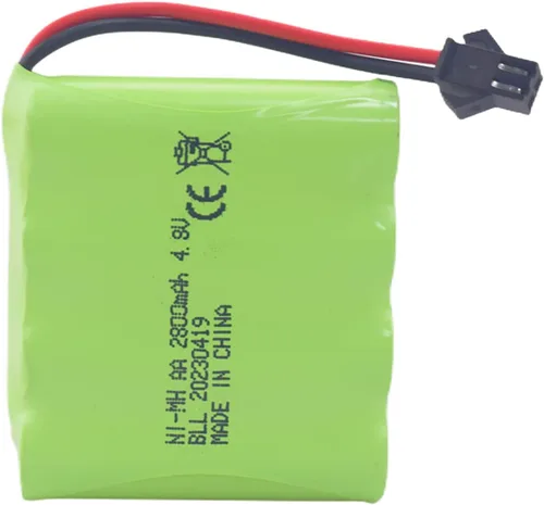 Miniatura 5 de sea jump Batería recargable AA de 4.8 V 2800 mAh con enchufe SM-2P y cable de carga USB para SY-E511 RC Excavadora Camión Ingeniería Vehículo E562