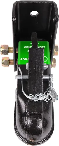 Miniatura 3 de Acoplador de remolque fundido ajustable de 2-5/16 pulgadas, 15000 libras con canal y canal de 3 posiciones y sujetadores