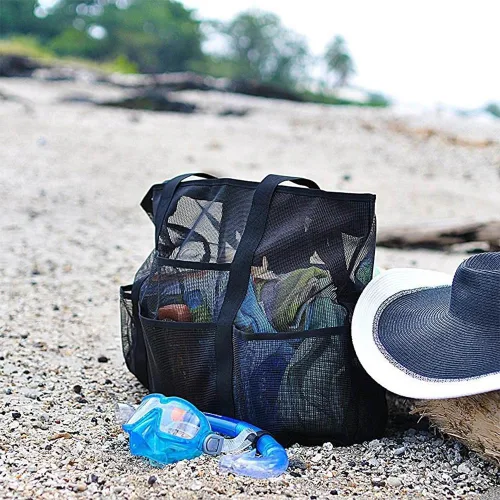 Miniatura 2 de Bolso de viaje para la playa con zíper, para mujer, plegable, impermeable, para la noche
