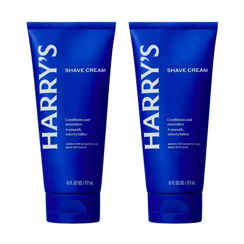 Miniatura 8 de Harry's Shaving Cream for Men with Aloe and Eucalyptus - (4 Pack) 2 oz - Conditions Skin and Softens Facial Hair - TSA Approved Travel Essentials