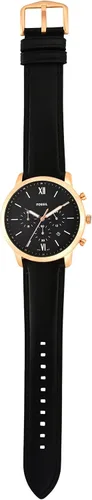Miniatura 3 de Fossil Men's Neutra Stainless Steel and Leather Quartz Chronograph Watch