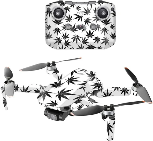 Miniatura 8 de MightySkins Glitter brillante compatible con DJI Mini 2 Dron portátil - Cool Corgi Acabado de purpurina protector, duradero de alto brillo Fácil