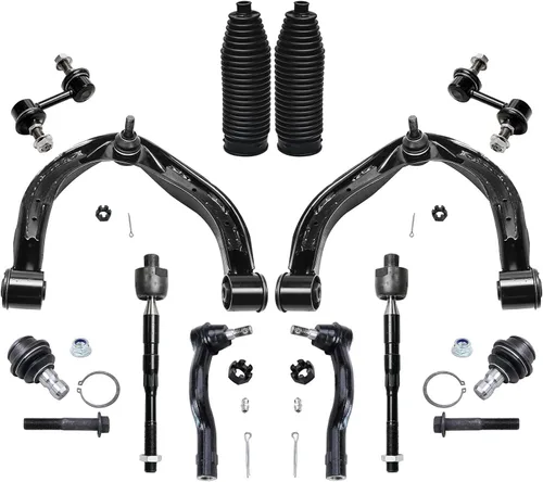 Miniatura 97 de Detroit Axle - Kit de extremo delantero RWD para Chrysler 300 Dodge Charger Challenger 2011-2014, 4 brazos de control inferiores, 2 eslabones