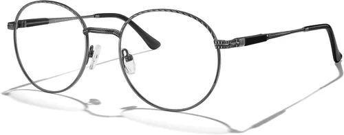 Miniatura 7 de Gafas de lectura redondas para mujer, diseño de moda, gafas de computadora y bisagras de resorte