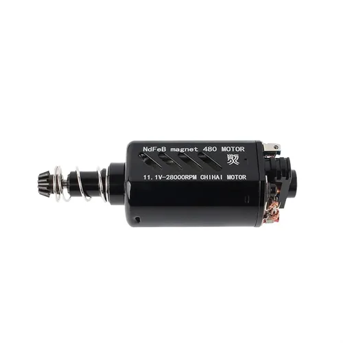 Miniatura 3 de CCHF-480WAM-7519G 19TPA 28000RPM Motor de alta potencia para Airsoft Gel M4 / M16/ MP5 / G3 / P90 AK G36