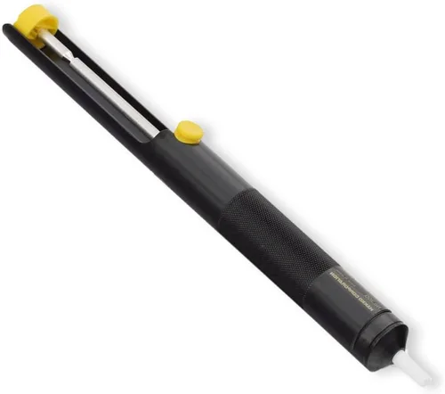 Bomba de desoldadura de succión de succión Bomba de desoldadura al vacío con punta de teflón 7.5 "Soldador de silicona Herramienta de desoldadura