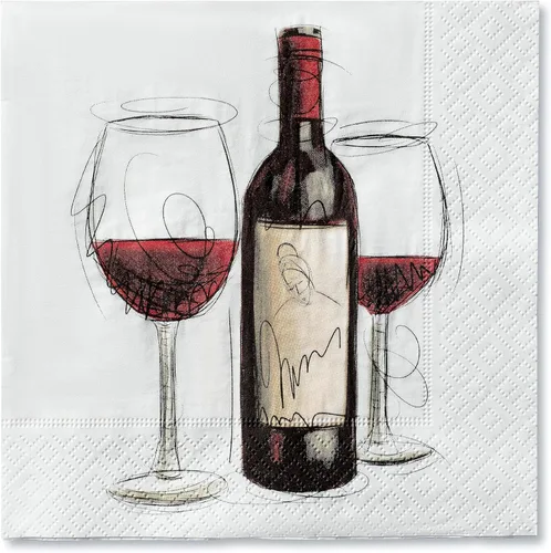 Miniatura 2 de Servilletas de almuerzo de vidrio y vino para cócteles, aperitivos, bebidas de bar, cumpleaños y eventos de boda, gruesas y absorbentes