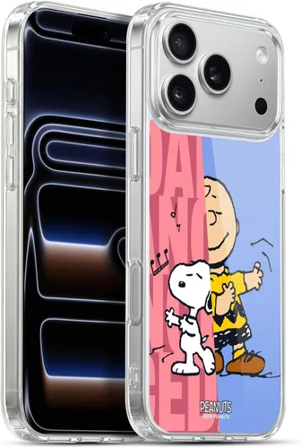 Miniatura 177 de Head Case Designs Funda de gel con licencia oficial de Peanuts Snoopy & Woodstock Halfs and Laughs [protección de grado militar] compatible