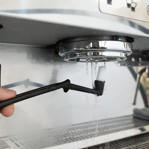 Miniatura 6 de watchget Juego de limpieza para máquina de café, 1 cepillo para máquina de café con cuchara y 1 inserto de acero inoxidable de 2.283 in, filtro