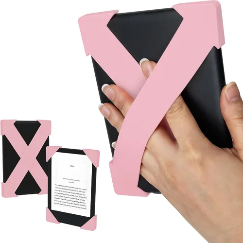 Miniatura 15 de Strapsicle Correa de silicona para manos – Kindle Basic Gen 11 y 12, Kobo Nia – Pequeña – 2-Pack – Negro – Cómoda alternativa a la funda o cubierta