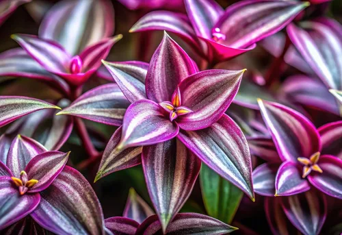 Miniatura 2 de 4 esquejes de Tradescantia Silver Star para cultivar - Tradescantia - Planta colgante fácil de cultivar