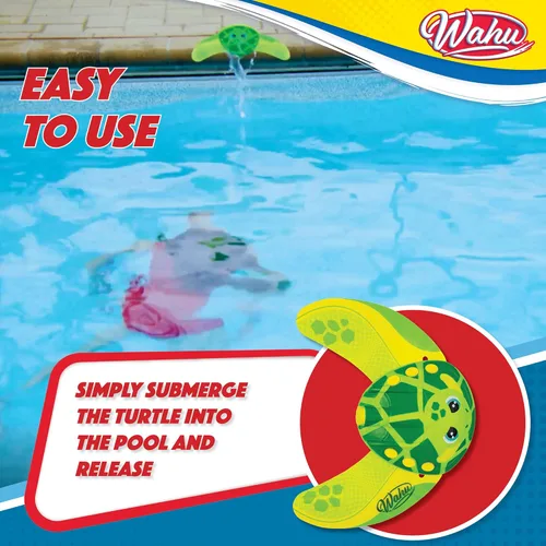 Miniatura 5 de WAHU Sea Gliders - Juguete de tortuga subacuática para piscina con chorro autopropulsado y aletas ajustables, juguete de buceo en piscina que se