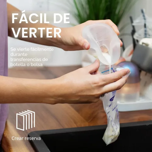 Miniatura 7 de Boon Trove Extractor de leche manual de silicona – Colector de leche pasivo – Extractor de leche manos libres para lactancia – Esenciales