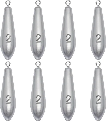 Miniatura 12 de Pesas de pesca Drop Shot Sinkers para pesca de agua dulce en agua salada