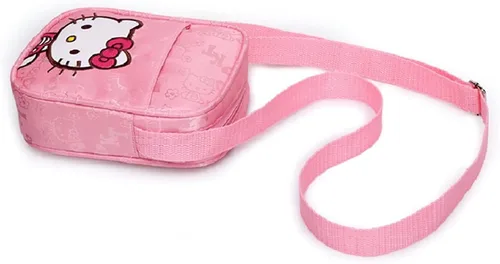 Miniatura 3 de Mini bolso rosa para niñas, lindos bolsos cruzados de lona