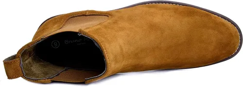 Miniatura 7 de Bruno Marc - Botines tipo Chelsea de gamuza y piel para hombre