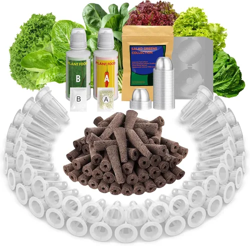 Miniatura 14 de Kit de semillas de frutas Inbloom para AeroGarden, Ahopegarden, GARDENCUBE, MUFGA, sistema de cultivo hidropónico iDoo, 7 cápsulas