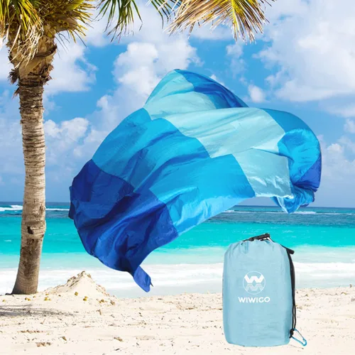 Miniatura 6 de WIWIGO Manta de playa a prueba de arena, extra grande, para adultos, impermeable, de secado rápido, libre de arena, hecha de poliéster de alta SM